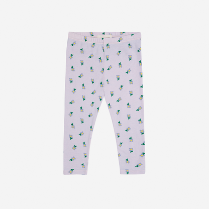 BOBO CHOSES - Baby Pansy Flower all over leggings