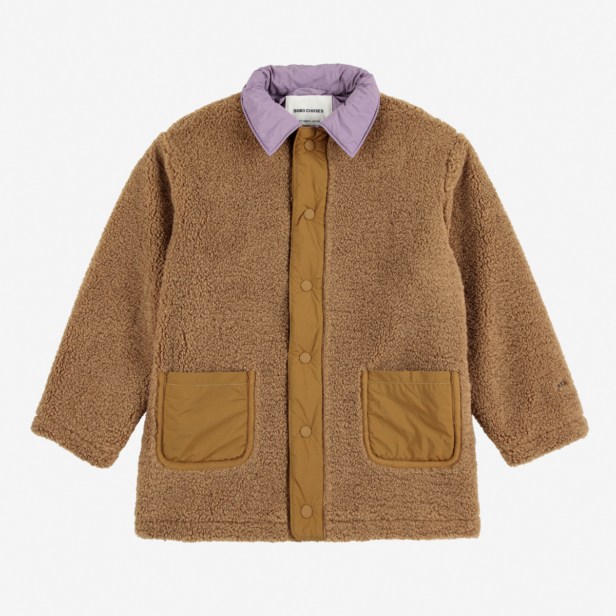 BOBO CHOSES - Bobo Choses sheepskin coat