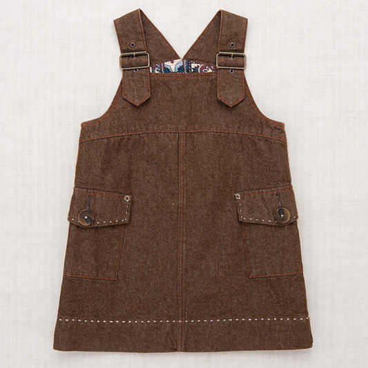 Misha&Puff - Buckle Jumper Dress＜Earth Denim＞
