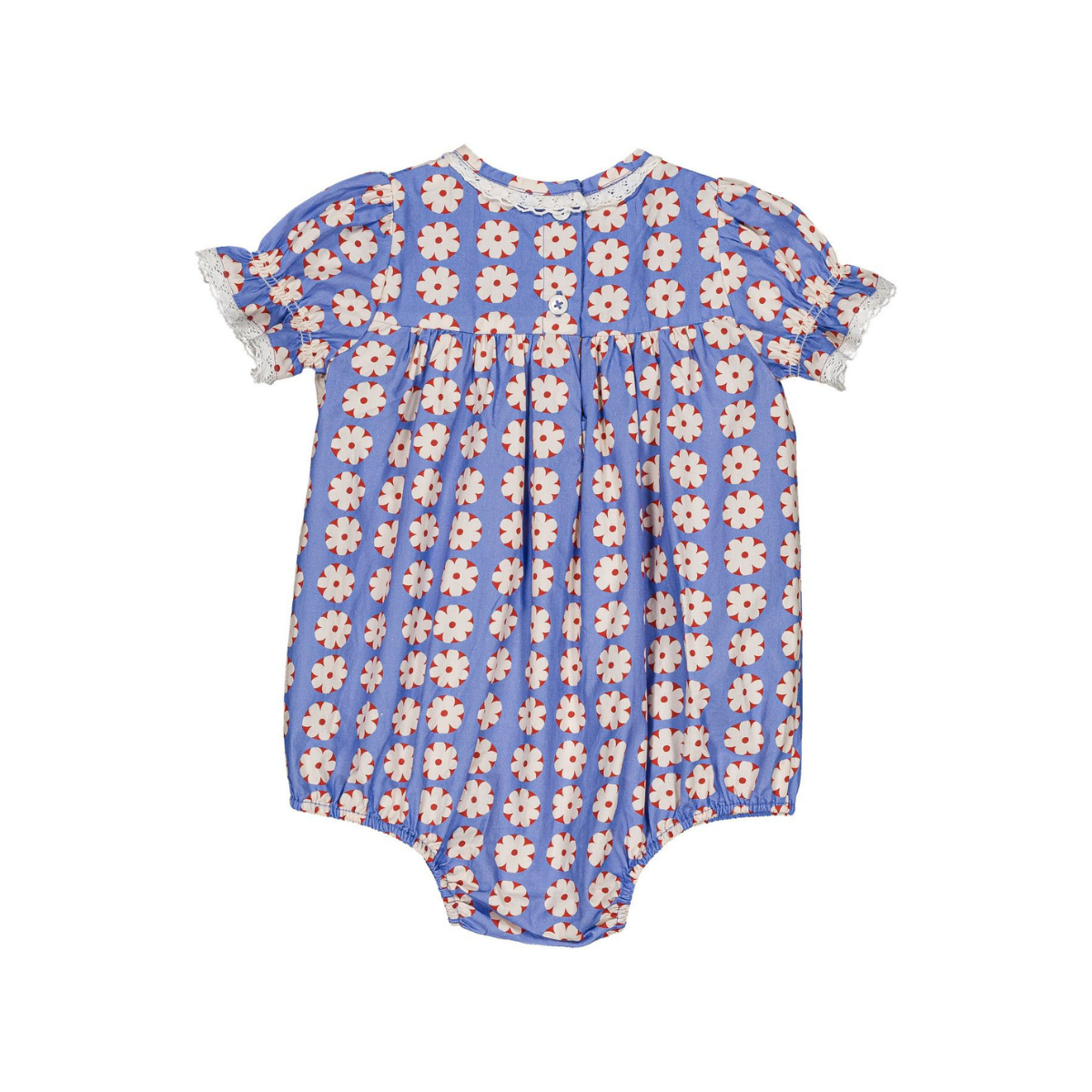 hello Simone - Lucette baby romper＜Pomponette Blue＞