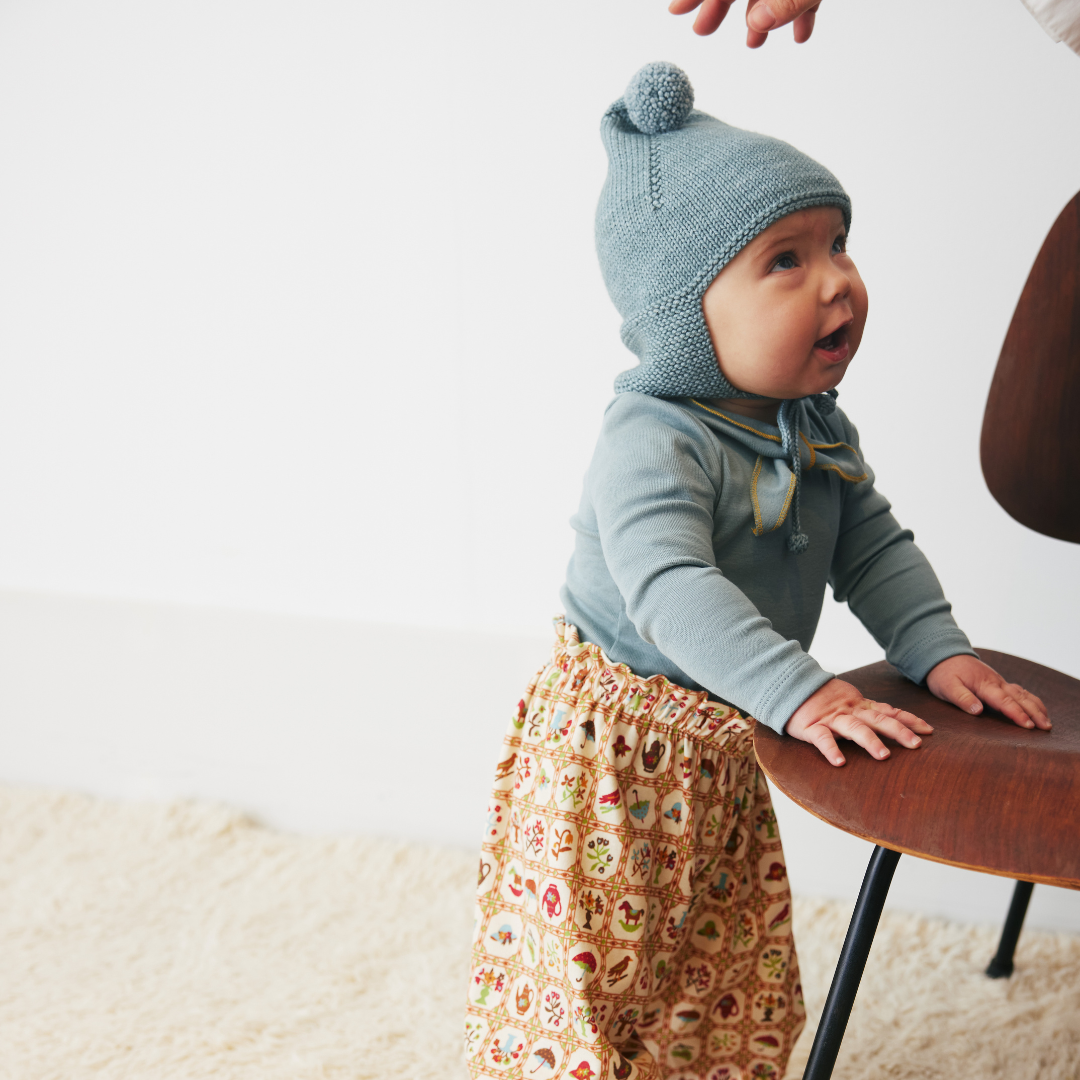 希少misha mamaowlコラボ Pointy Peak Hat6-12m 【公式通販】