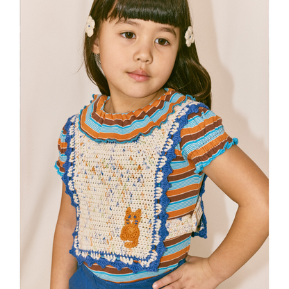 Misha&Puff - CAT TOPANGA POPOVER＜SEASHORE CONFETTI＞