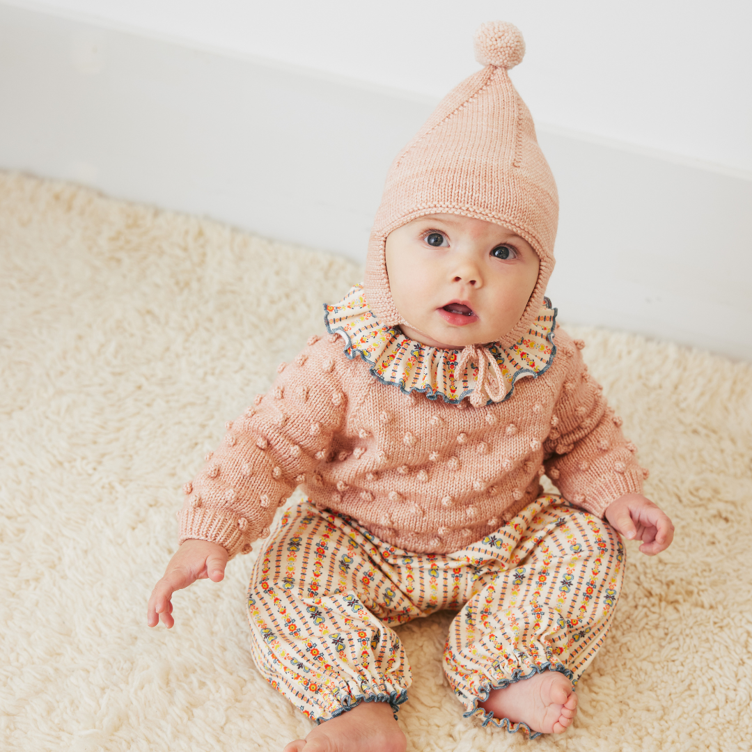 misha and puff ガーターハット　6-12m misha and puff ガーターハット 6-12m