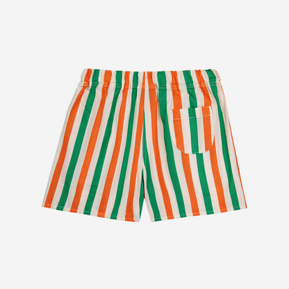 BOBO CHOSES - Vertical Stripes woven shorts