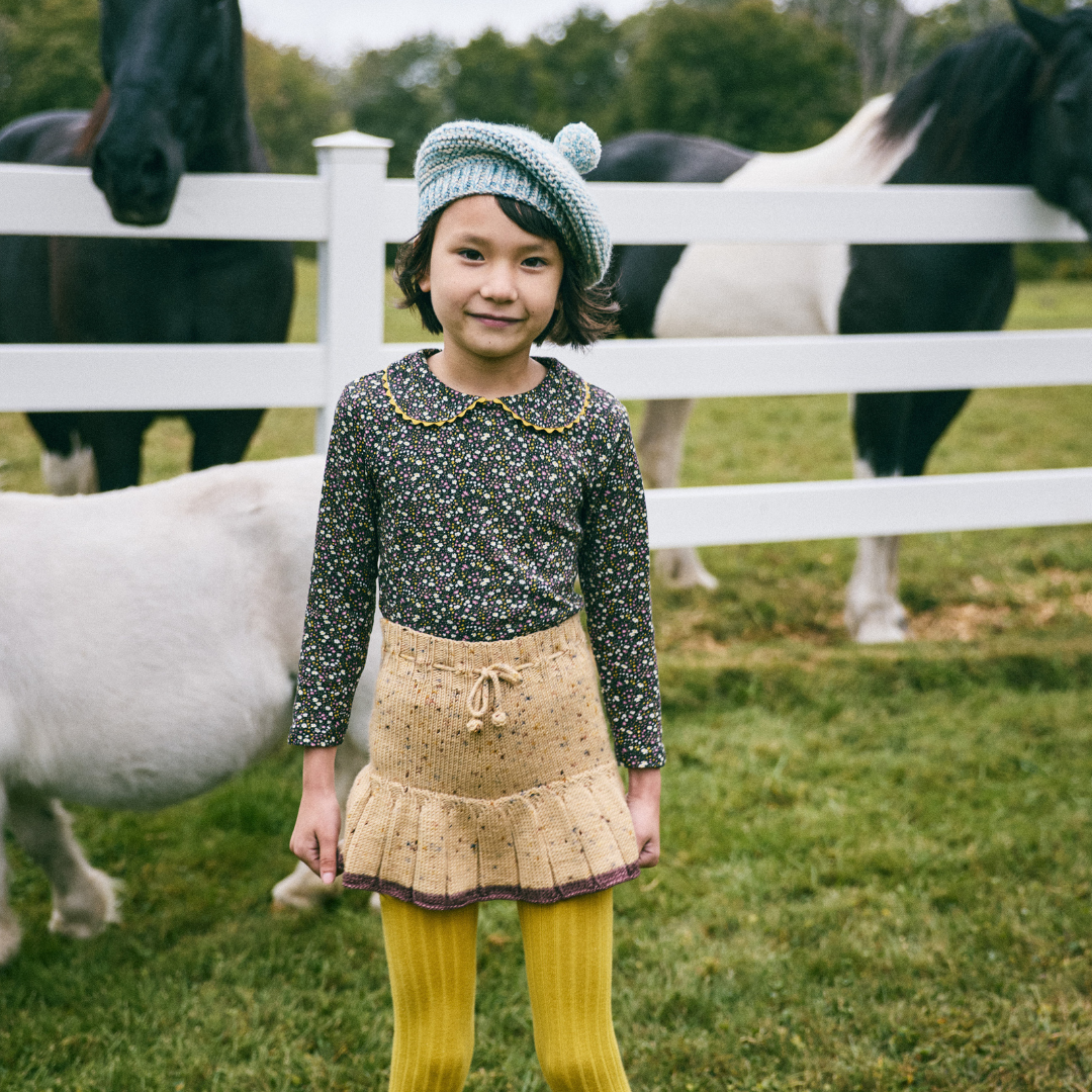 Misha&Puff - Skating Pond Skirt＜Camel Confetti＞