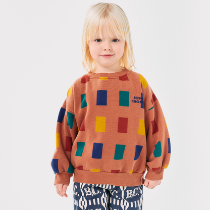 BOBO CHOSES - Color Game all over sweatshirt