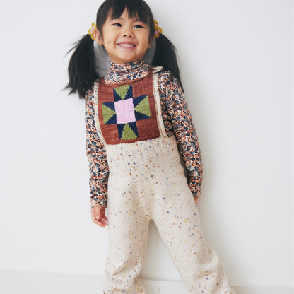 Misha&Puff - Nova Quilt Overall＜Iris Confetti＞