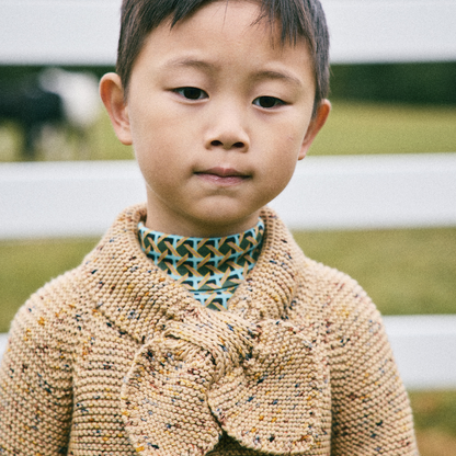 Misha&Puff - Scout Cardigan＜Camel Confetti＞