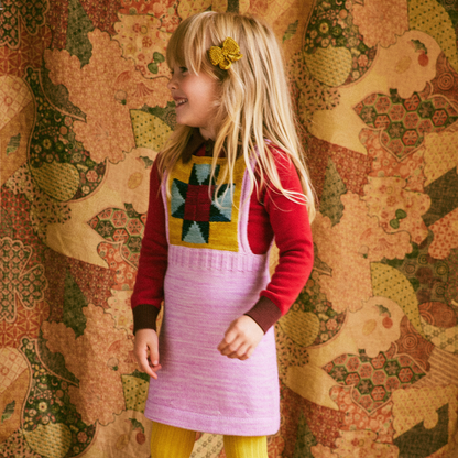 Misha&Puff - Nova Quilt Pinafore＜Pink Lilac＞