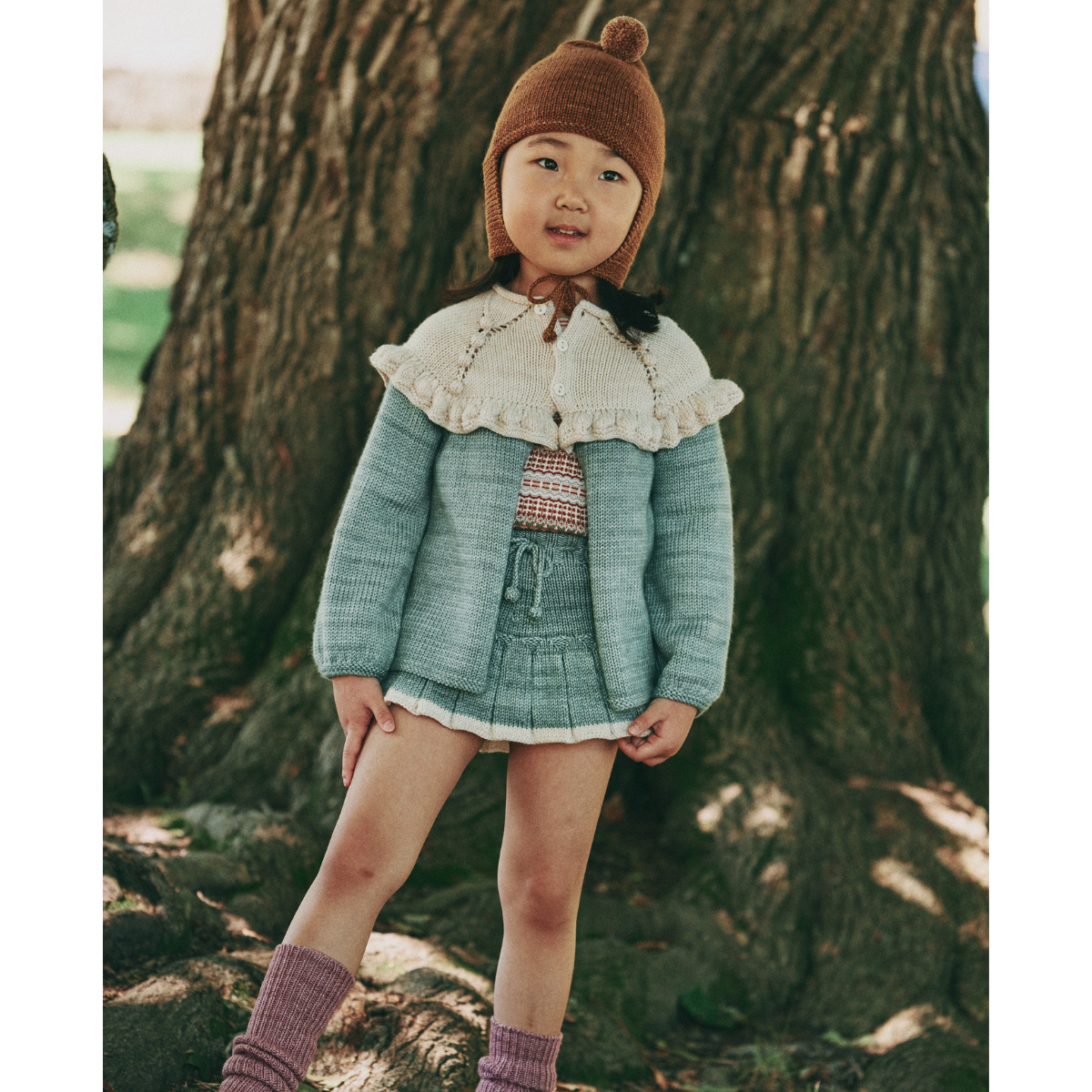 Misha&Puff - POINTY PEAK HAT   ＜NUTMEG＞