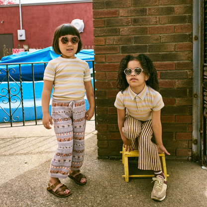 Misha&Puff - YVES JOGGER＜MIST EYELET RIBBON＞