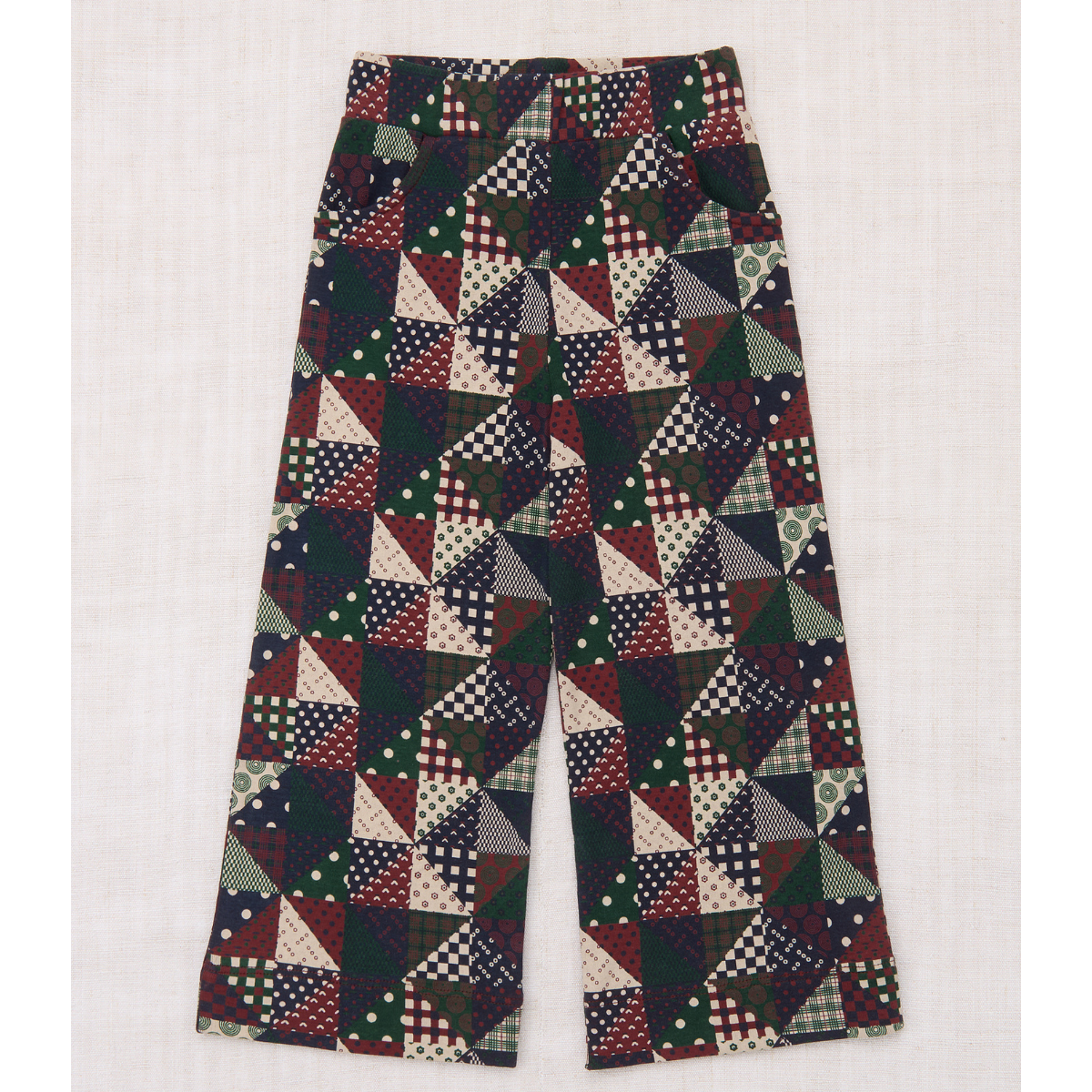 Misha&Puff - A-Pant＜Madder Root Patchwork＞
