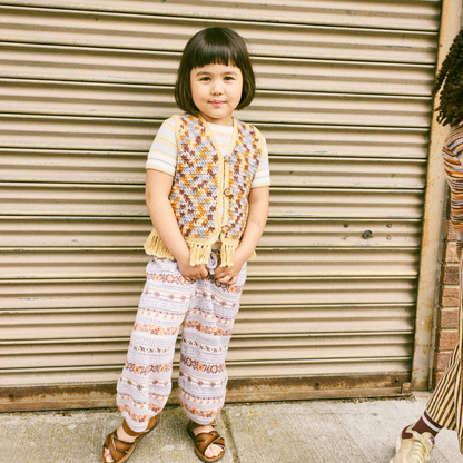 Misha&Puff - YVES JOGGER＜MIST EYELET RIBBON＞