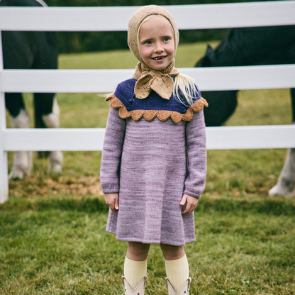 Misha&Puff - Scallop Yoke Tunic Dress＜Periwinkle＞