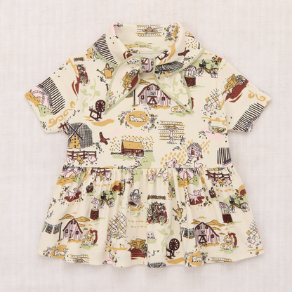 Misha&Puff - SCOUT PEPLUM TOP ＜MARZIPAN STORYLAND＞