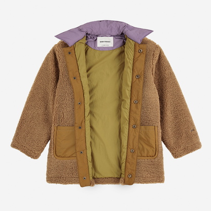 BOBO CHOSES - Bobo Choses sheepskin coat