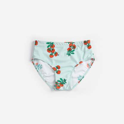 BOBO CHOSES - Juicy Tomatoes all over swim T-shirt culotte SET