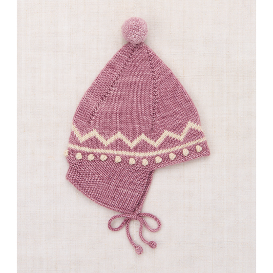 Misha&Puff - Zig Zag Pointy Peak Hat＜Antique Rose＞