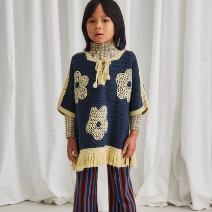 Misha&Puff - Turtleneck＜Raffia Little House Floral＞