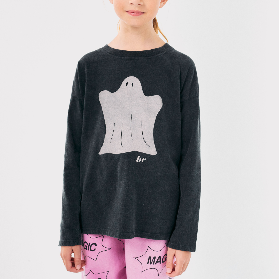 BOBO CHOSES - Funny Ghost long sleeve T-shirt