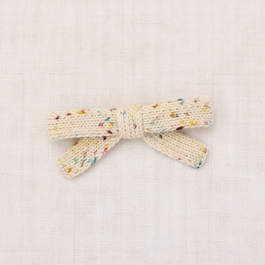 Misha&Puff - Jumbo Goldie Bow＜Snowglobe Confetti＞