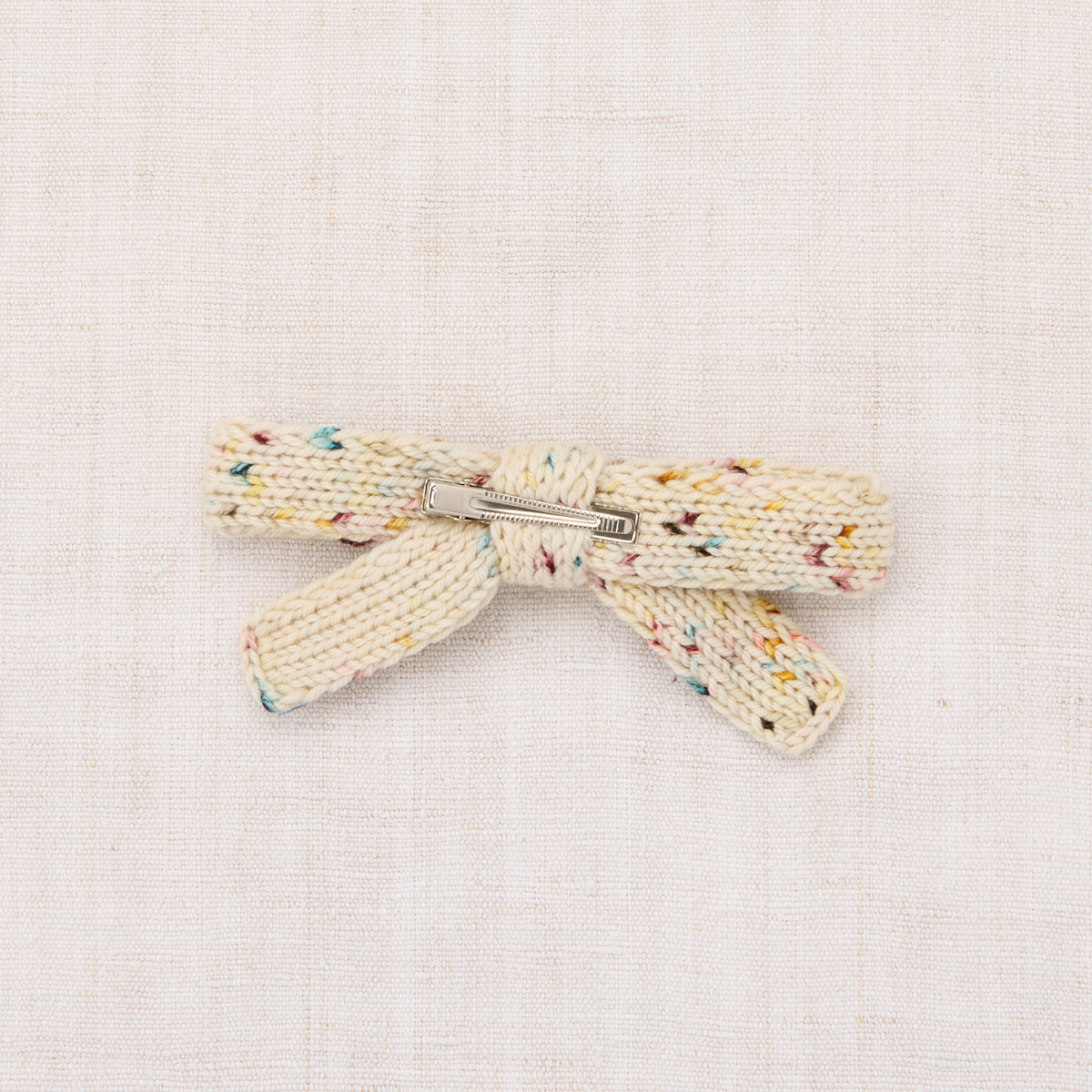 Misha&Puff - Jumbo Goldie Bow＜Snowglobe Confetti＞