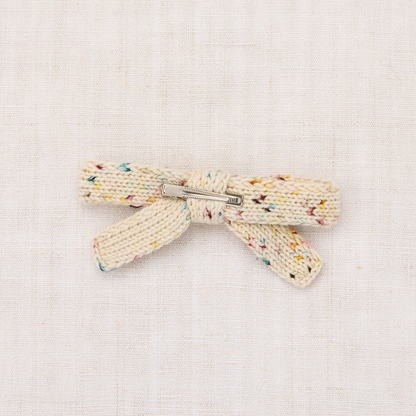 Misha&Puff - Jumbo Goldie Bow＜Snowglobe Confetti＞