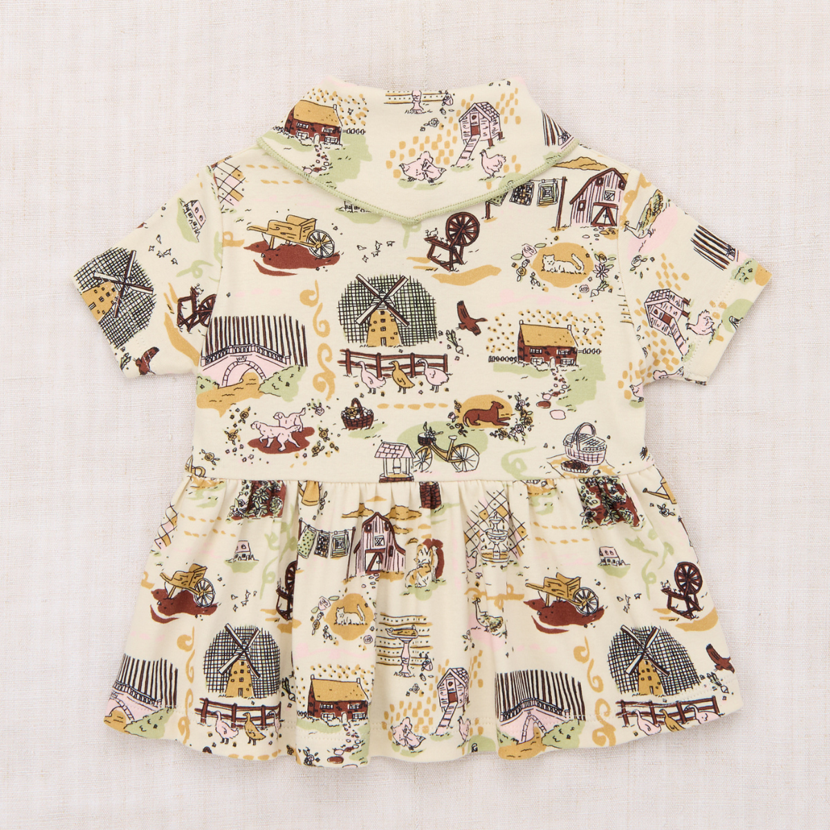 Misha&Puff - SCOUT PEPLUM TOP ＜MARZIPAN STORYLAND＞
