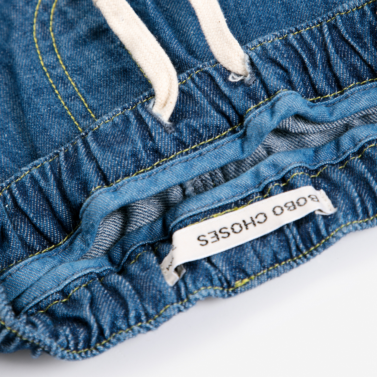 BOBO CHOSES - Taxi Saurus Tag baby denim pants
