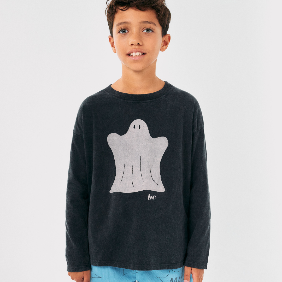 BOBO CHOSES - Funny Ghost long sleeve T-shirt