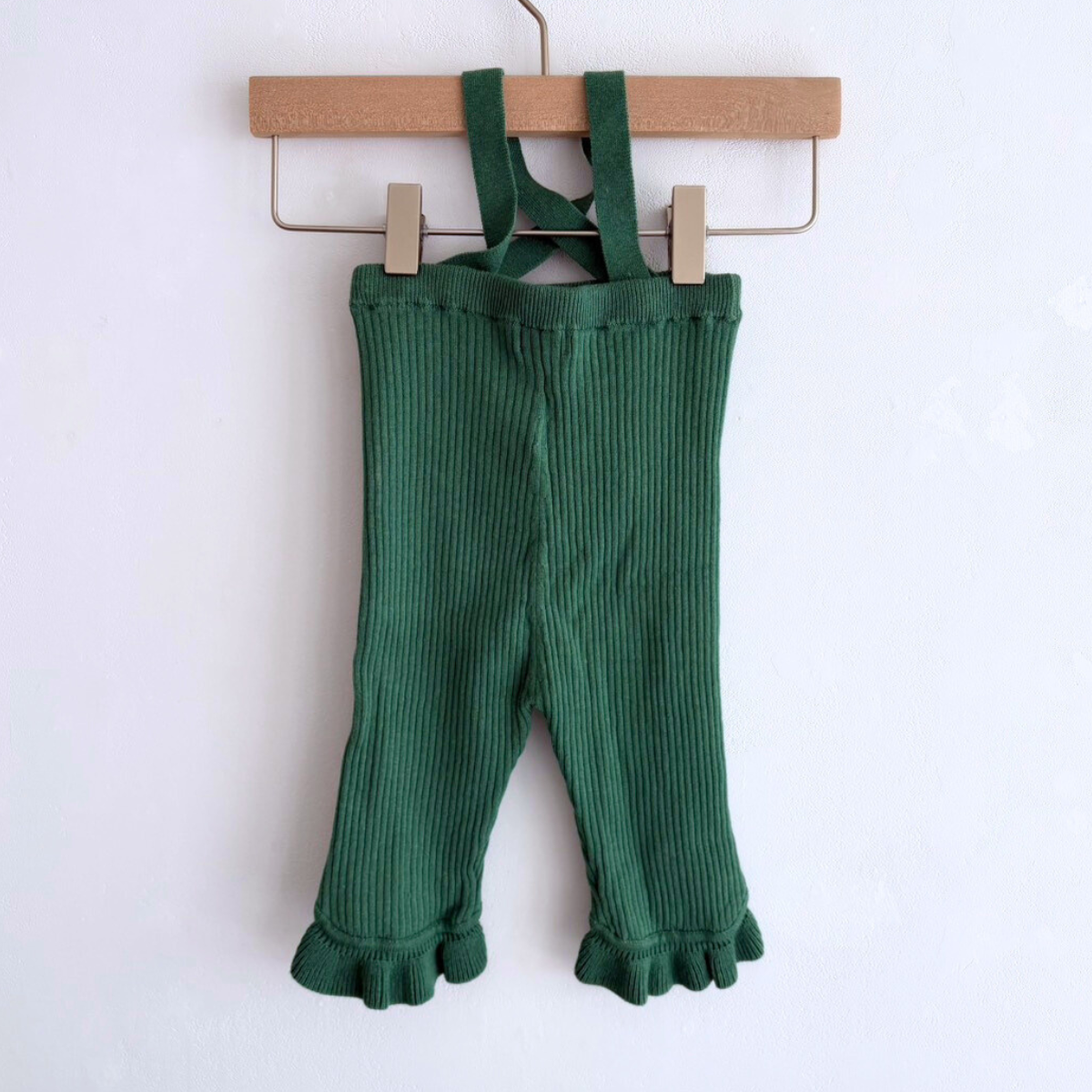 süß - Frilled Knit Unitard  ＜Green＞