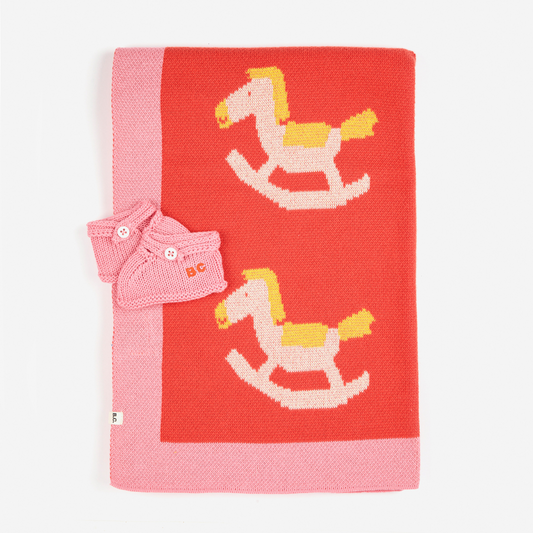 BOBO CHOSES - Rocking Horse knitted gift set