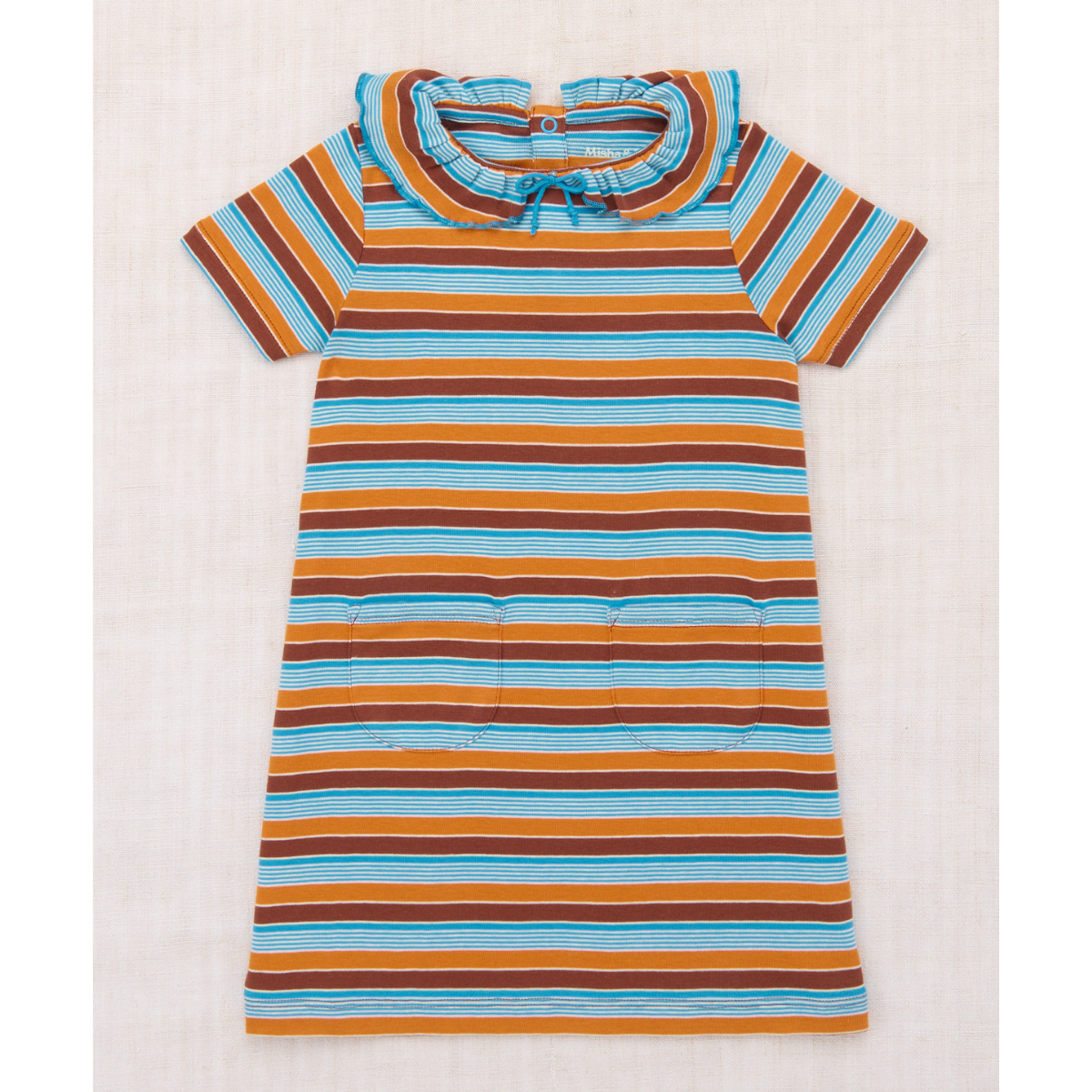 Misha&Puff - PATTIE DRESS＜BRIGHT SKY AVENUE STRIPE＞