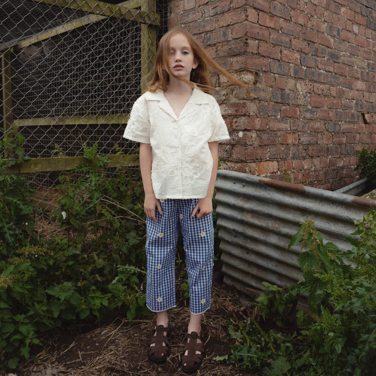 FISH&KIDS - T-SHIRT＜OFF WHITE＞