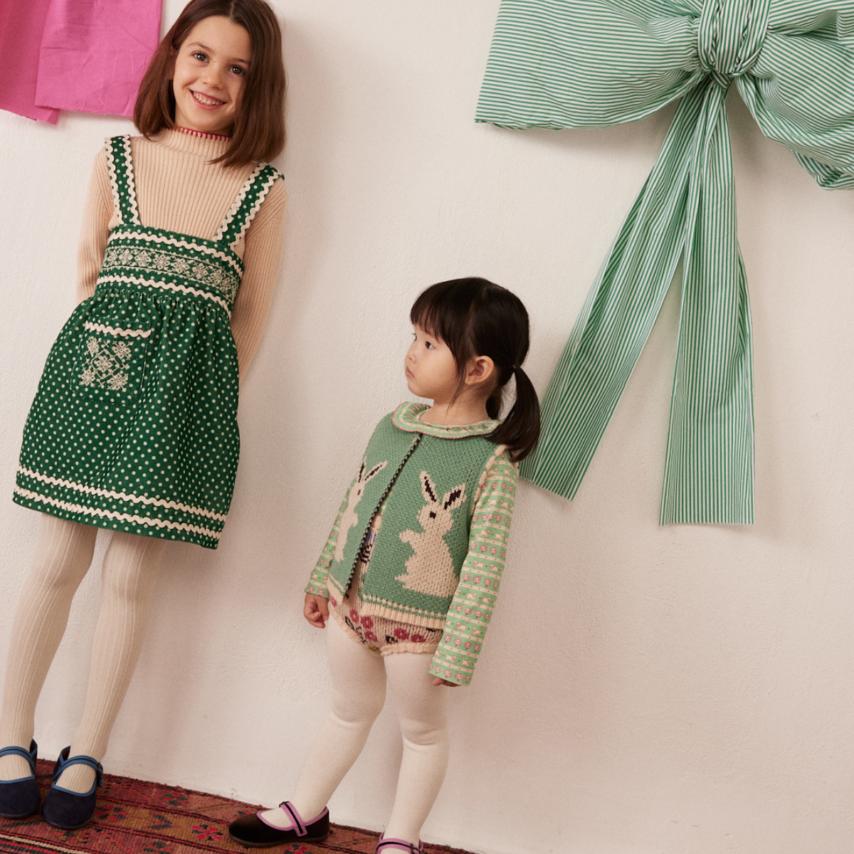 hello Simone - Penny vest Rabbit Aqua
