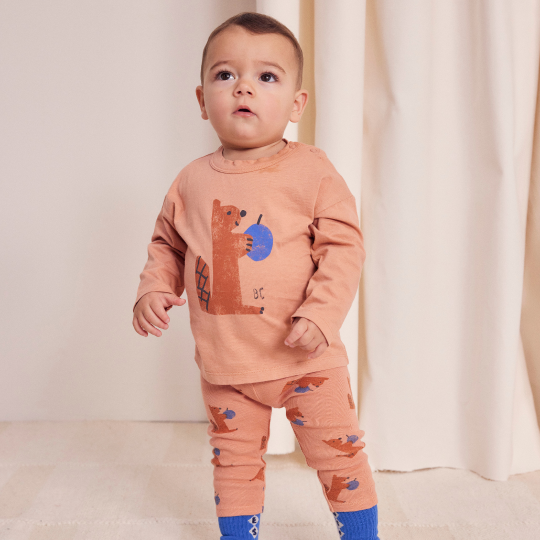 BOBO CHOSES - Baby Hungry Squirrel all over leggings