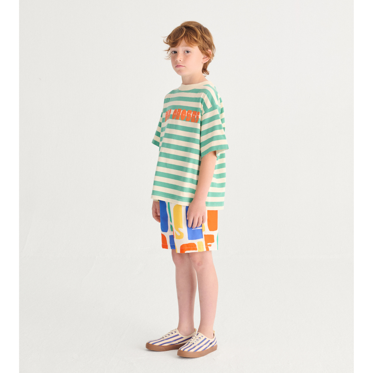 BOBO CHOSES - Bobo Choses Color all over swim board shorts