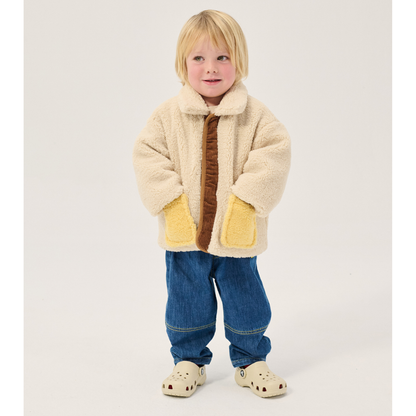 BOBO CHOSES - Taxi Saurus Tag baby denim pants