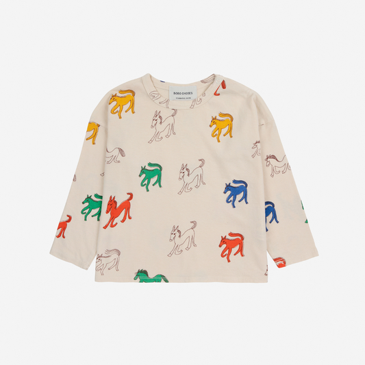 BOBO CHOSES - Baby Wonder Horse all over T-shirt