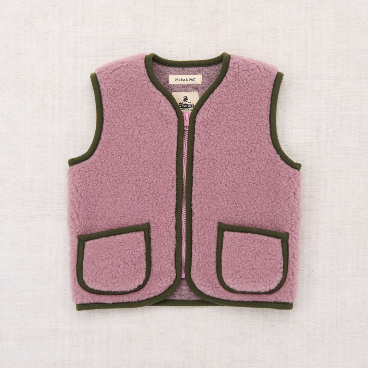 Misha&Puff - PEPITKO VEST  ＜VENETIAN PINK＞