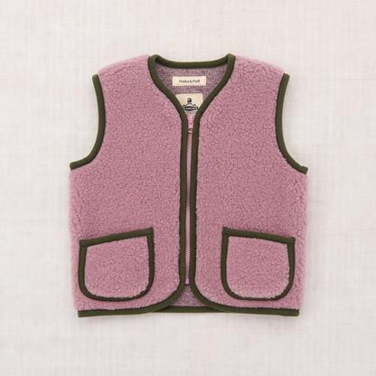 Misha&Puff - PEPITKO VEST  ＜VENETIAN PINK＞