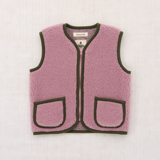Misha&Puff - PEPITKO VEST  ＜VENETIAN PINK＞