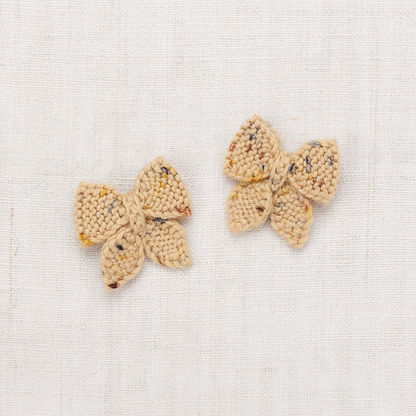 Misha&Puff - Baby Puff Bow Set＜Camel Confetti＞