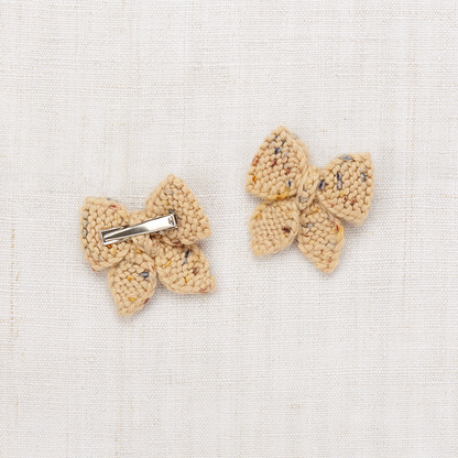 Misha&Puff - Baby Puff Bow Set＜Camel Confetti＞