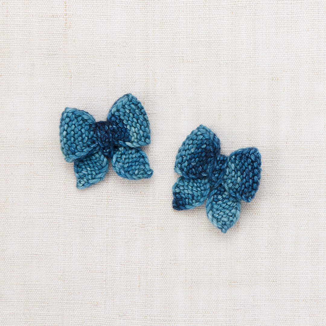 Misha&Puff - Baby Puff Bow Set＜Ocean Space Dye＞