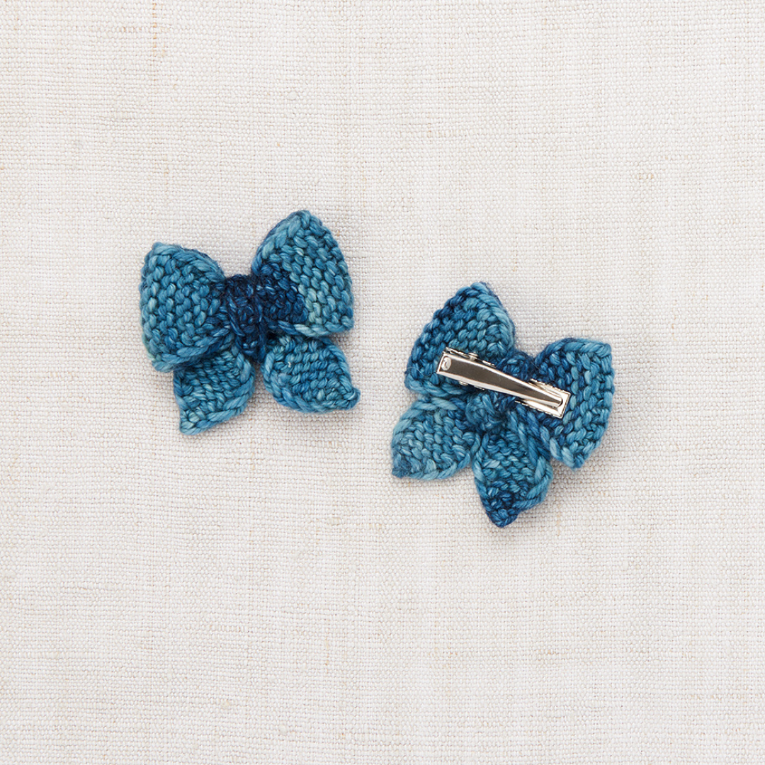 Misha&Puff - Baby Puff Bow Set＜Ocean Space Dye＞