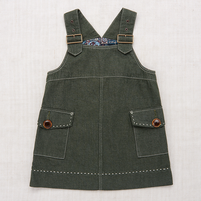 Misha&Puff - Buckle Jumper Dress＜Sage Denim＞