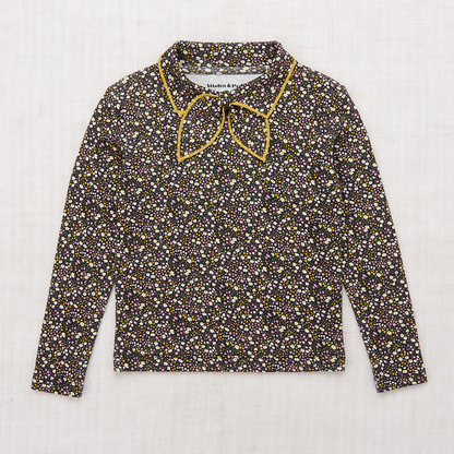 Misha&Puff - Junior Scout Top＜Carbon/Periwinkle Mini Floral＞