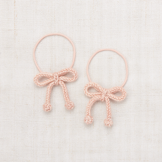 Misha&Puff - Popcorn Bow Elastic Set＜Faded Rose＞