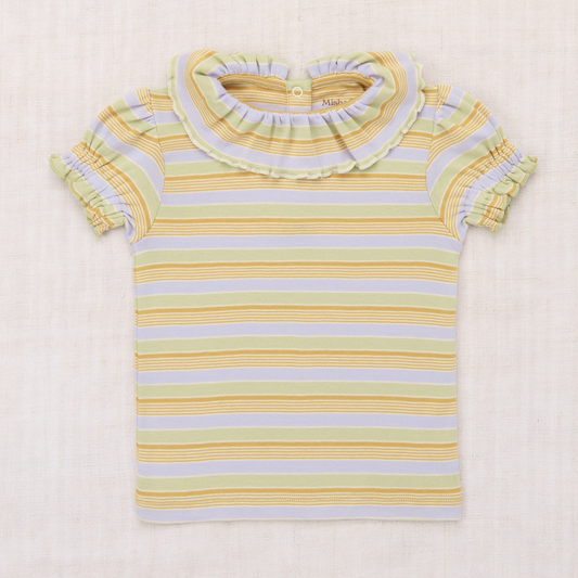 Misha&Puff - BALLOON SLEEVE PALOMA TEE ＜MIST AVENUE STRIPE＞